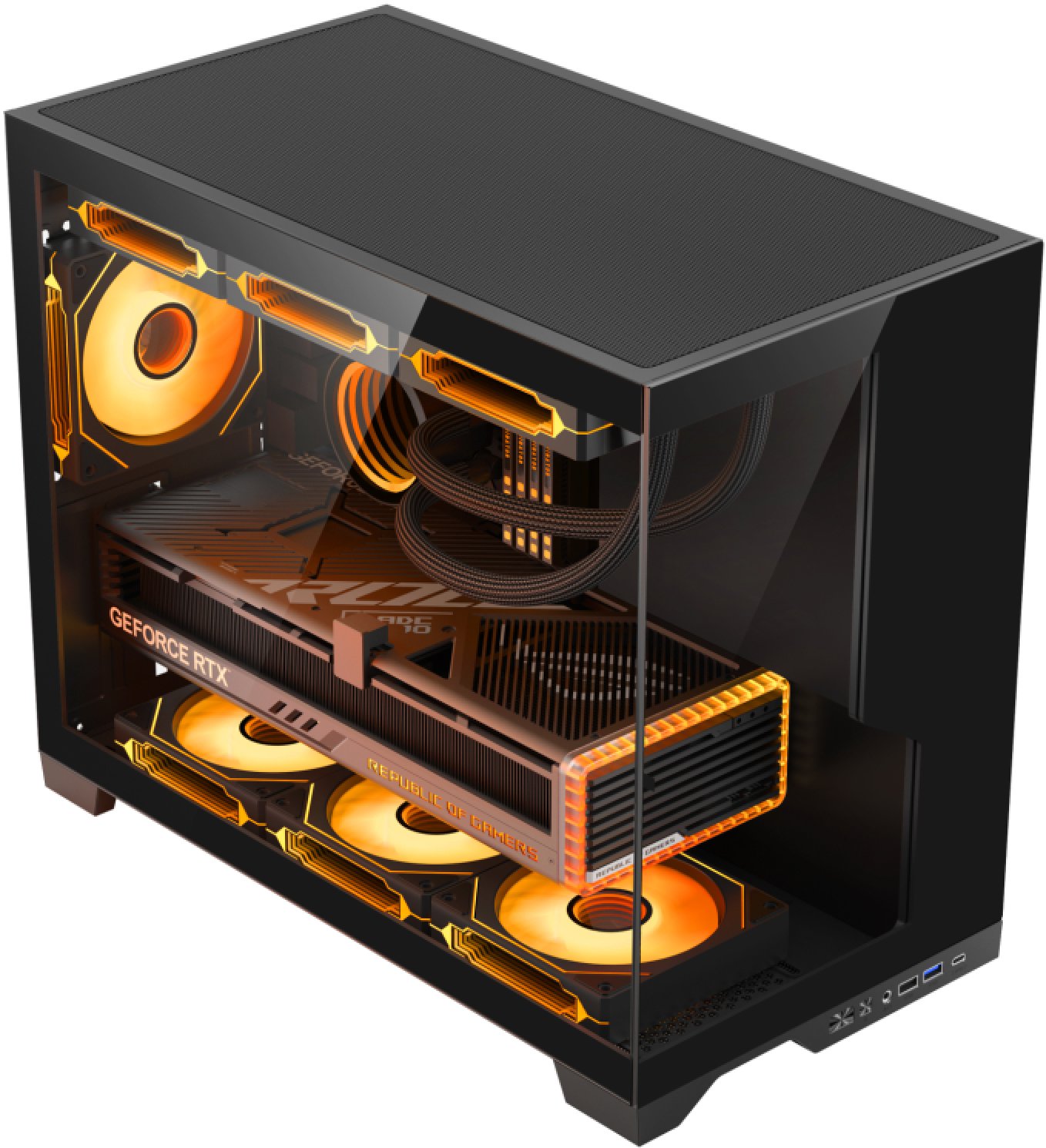JnP 5#500 black case angled view